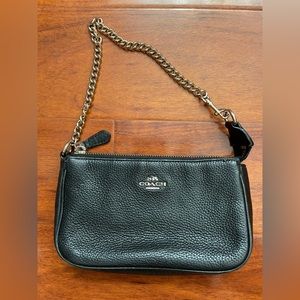 Coach Nolita Metal Chain Black Leather (SOLD)